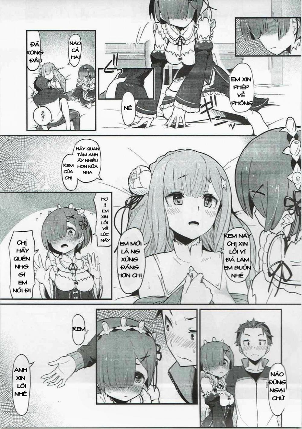 manhwax10.com - Truyện Manhwa Rem no Emilia Kuttsuke Daisakusen (Re:Zero kara Hajimeru Isekai Seikatsu) Chương Oneshot Trang 19