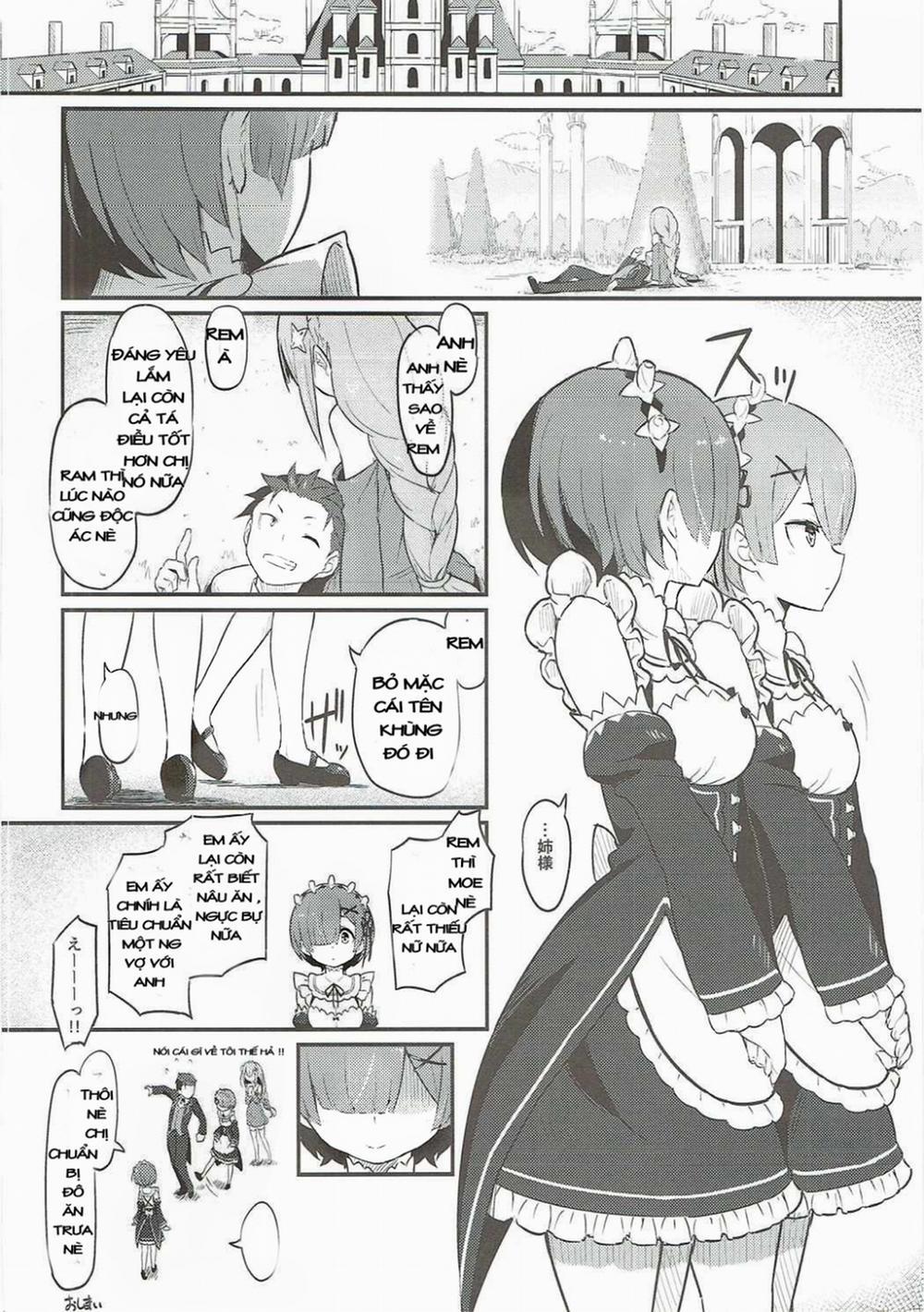 manhwax10.com - Truyện Manhwa Rem no Emilia Kuttsuke Daisakusen (Re:Zero kara Hajimeru Isekai Seikatsu) Chương Oneshot Trang 24