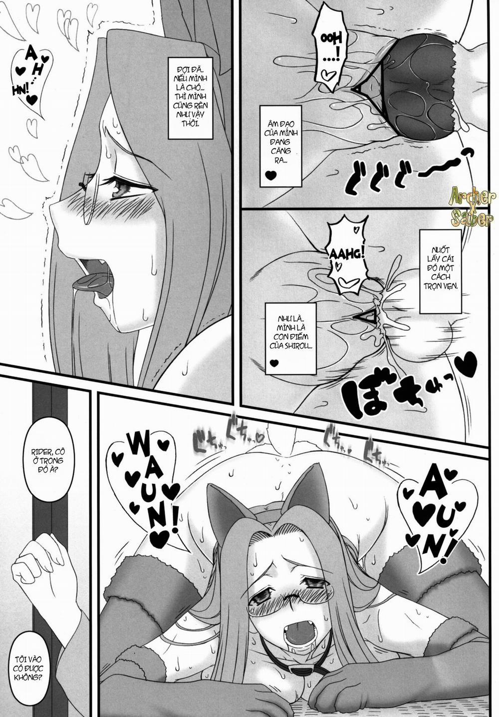 manhwax10.com - Truyện Manhwa Rider san ga Inu to SEX shichau Hon. (Fate Stay Night) Chương Oneshot Trang 24