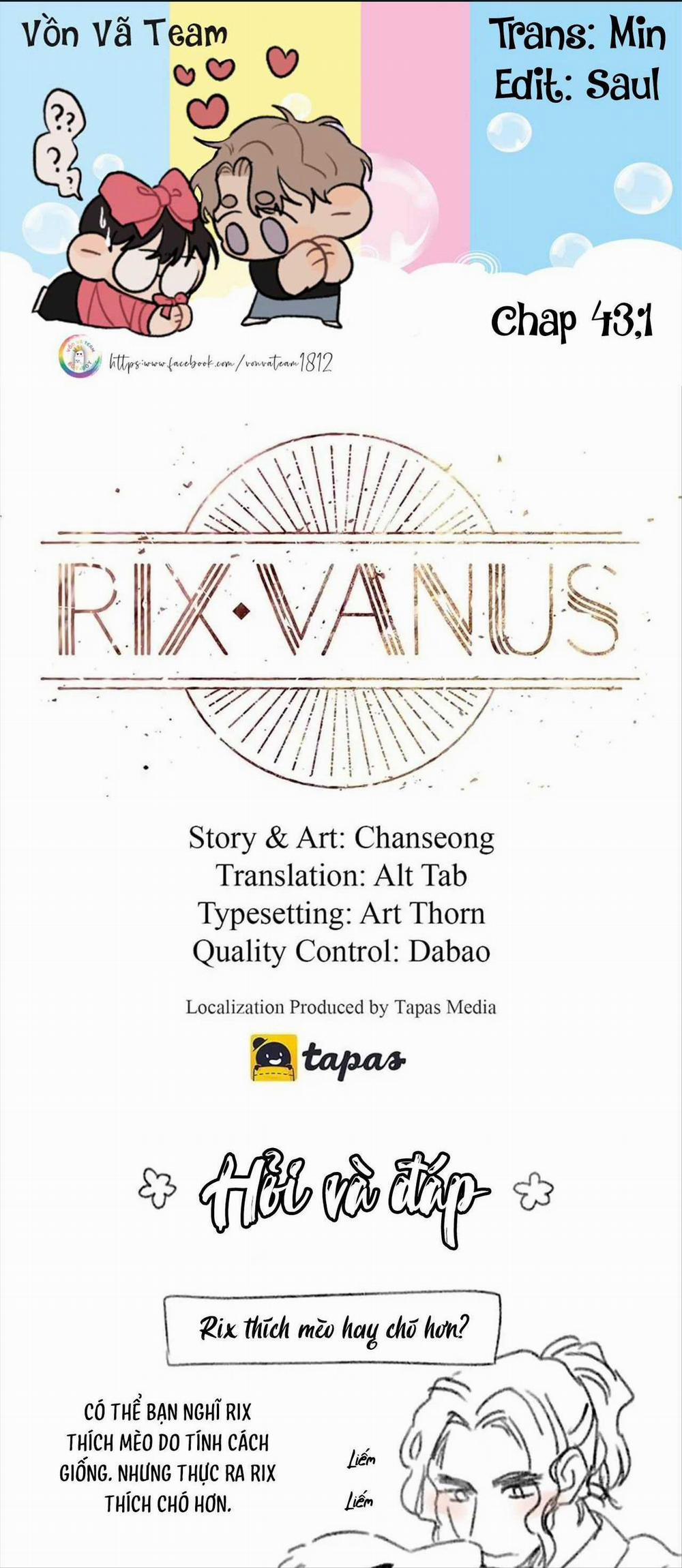 manhwax10.com - Truyện Manhwa Rix Venus Chương 43 1 Trang 1