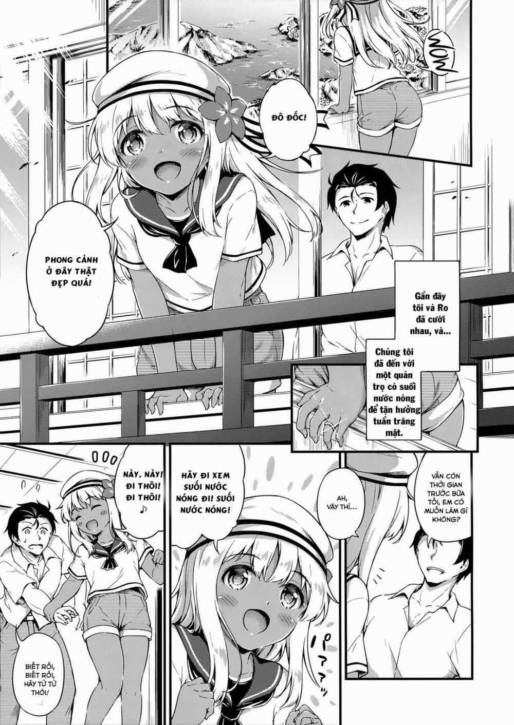 manhwax10.com - Truyện Manhwa Ro-chan to Onsen Ryokan de Shippori to desutte (Kantai Collection -KanColle-) Chương Oneshot Trang 4