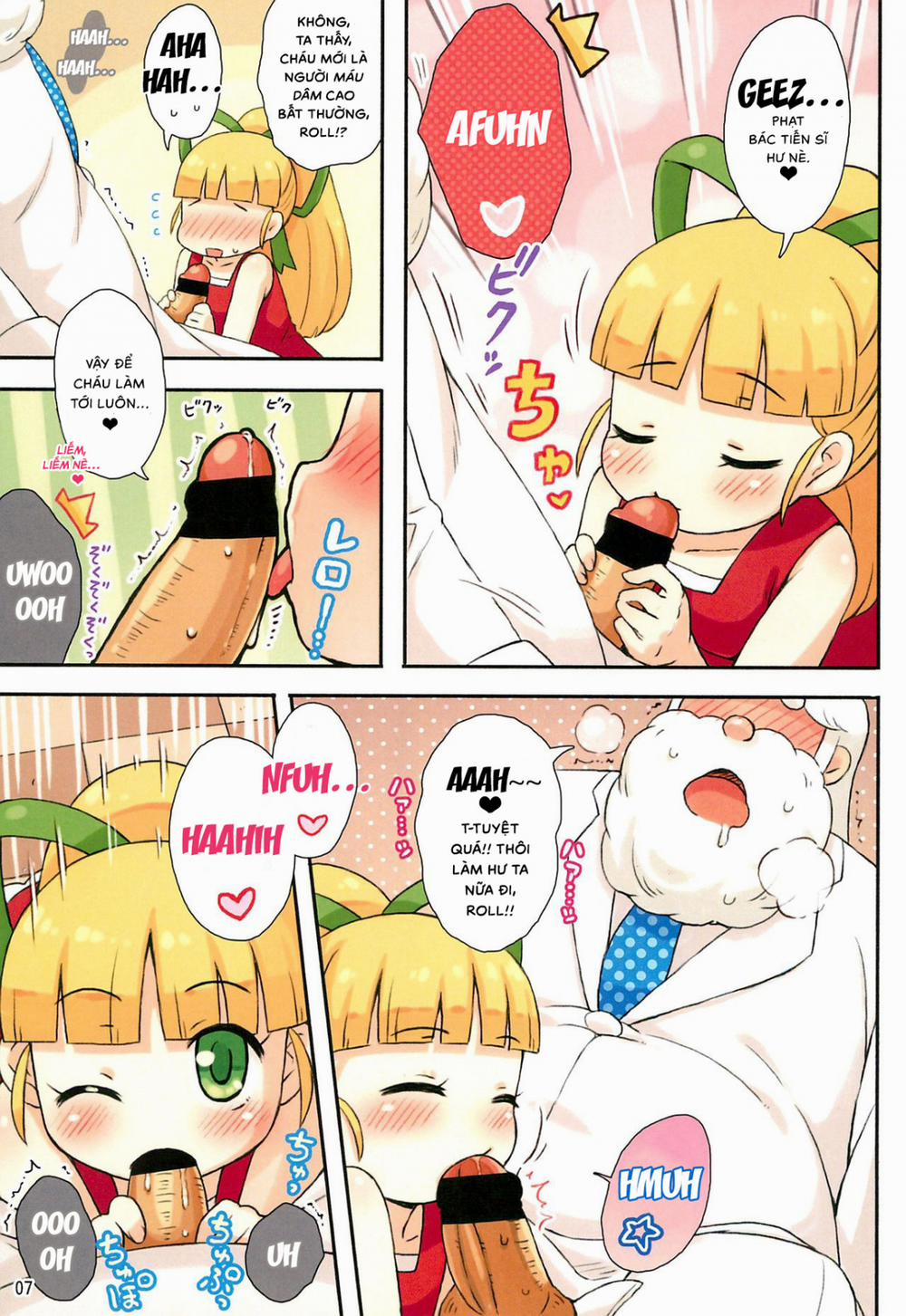 manhwax10.com - Truyện Manhwa Roll-chan to Hakase no Nichijou (Megaman) Chương Oneshot Trang 8