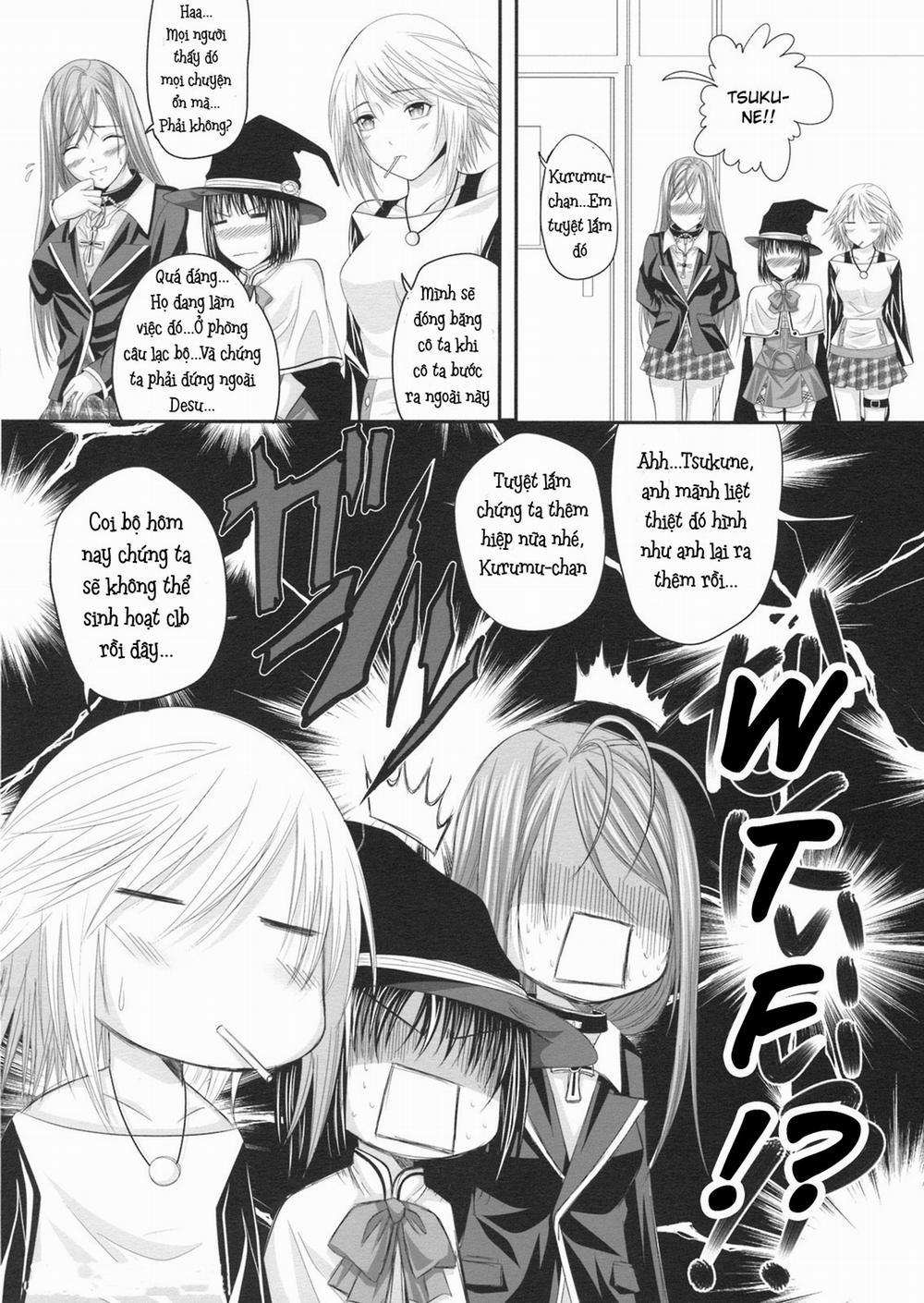 manhwax10.com - Truyện Manhwa Rozaban If Story Kurono Kurumu Hen (Rosario Vampire) Chương Oneshot Trang 18