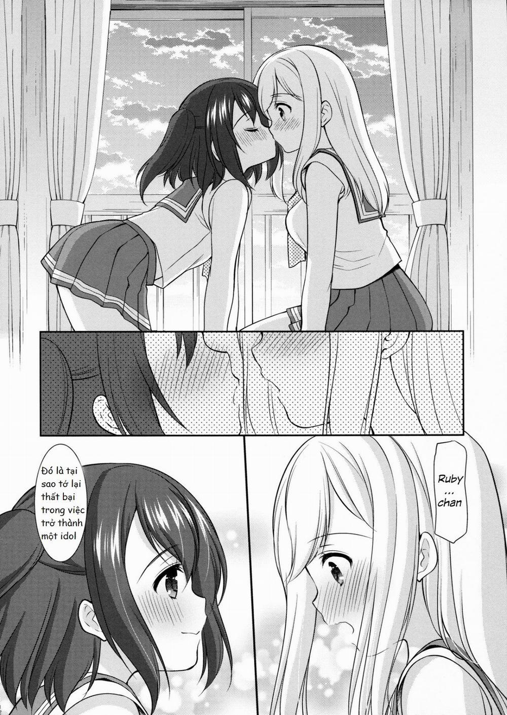 manhwax10.com - Truyện Manhwa Ruby-chan wa Maru no Mono zura! (Love Live! Sunshine) Chương Oneshot Trang 12