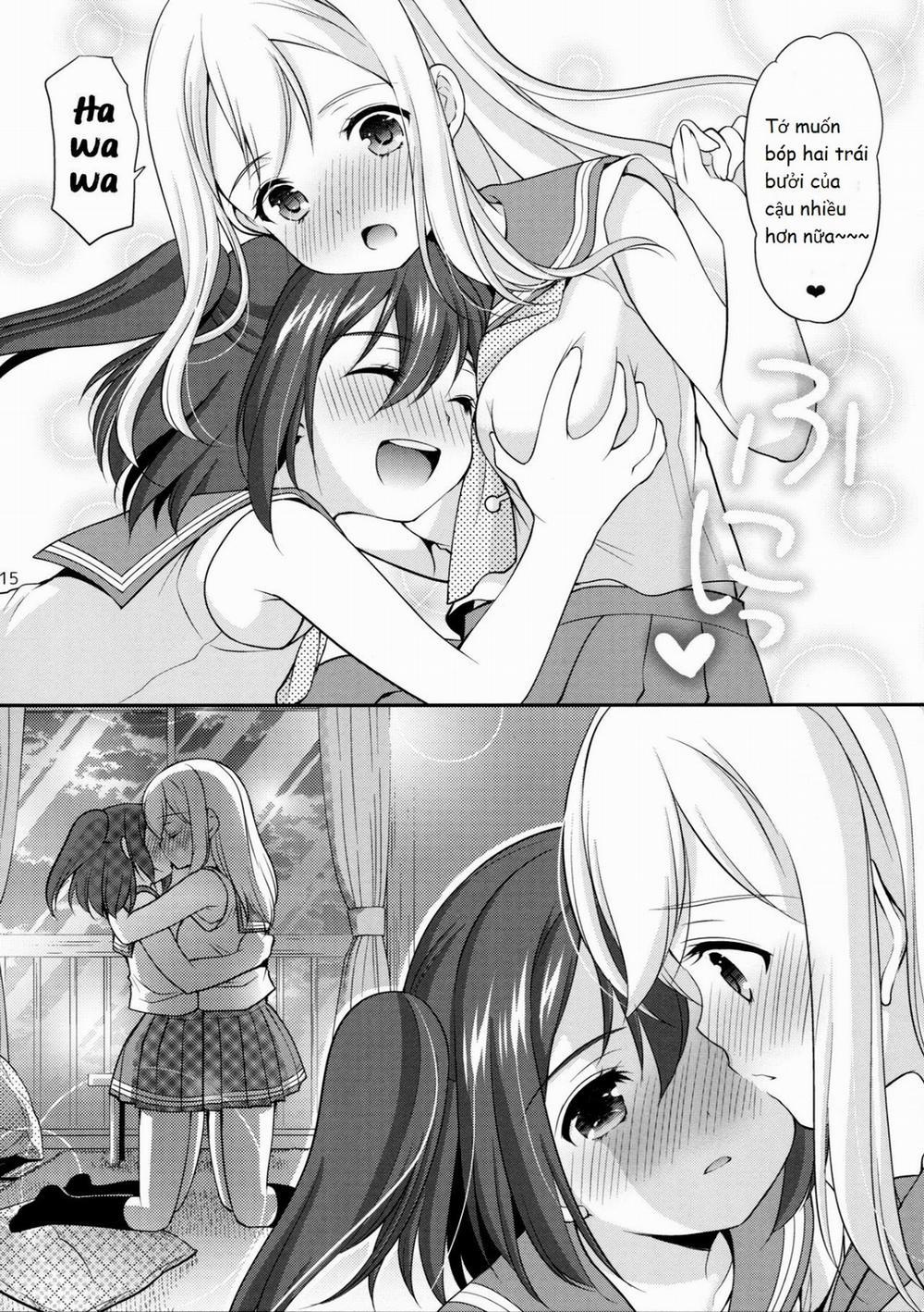 manhwax10.com - Truyện Manhwa Ruby-chan wa Maru no Mono zura! (Love Live! Sunshine) Chương Oneshot Trang 15