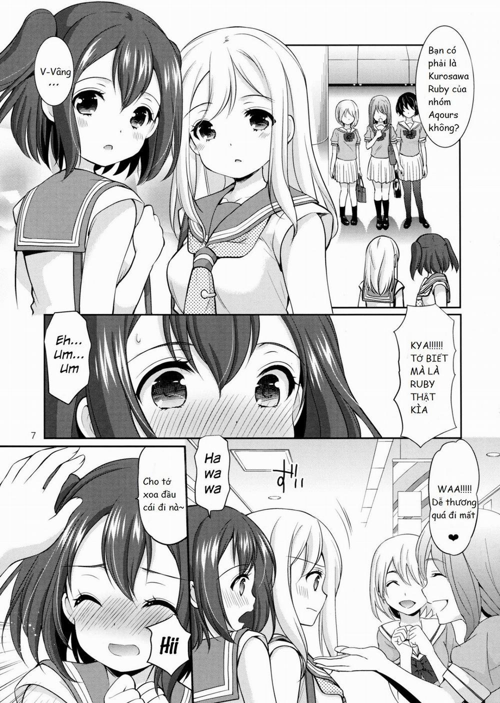 manhwax10.com - Truyện Manhwa Ruby-chan wa Maru no Mono zura! (Love Live! Sunshine) Chương Oneshot Trang 7