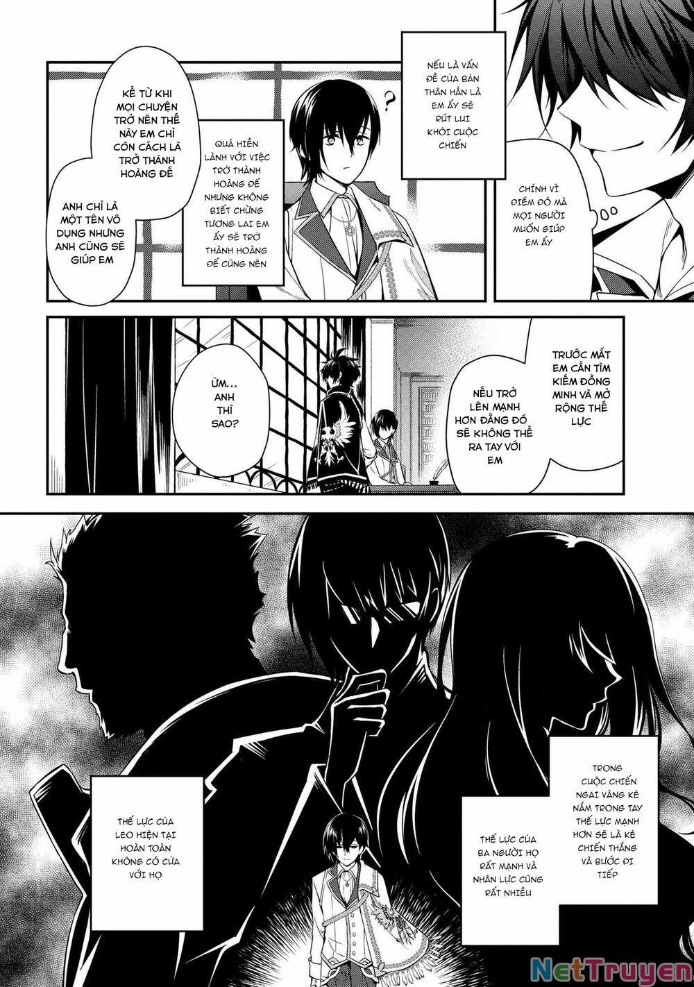 manhwax10.com - Truyện Manhwa Saikyou Degarashi Ouji No An’Yaku Teii Arasoi Munou Wo Enjiru Ss Rank Ouji Wa Koui Keishou-Sen Wo Kage Kara Shihai Suru Chương 1 Trang 9