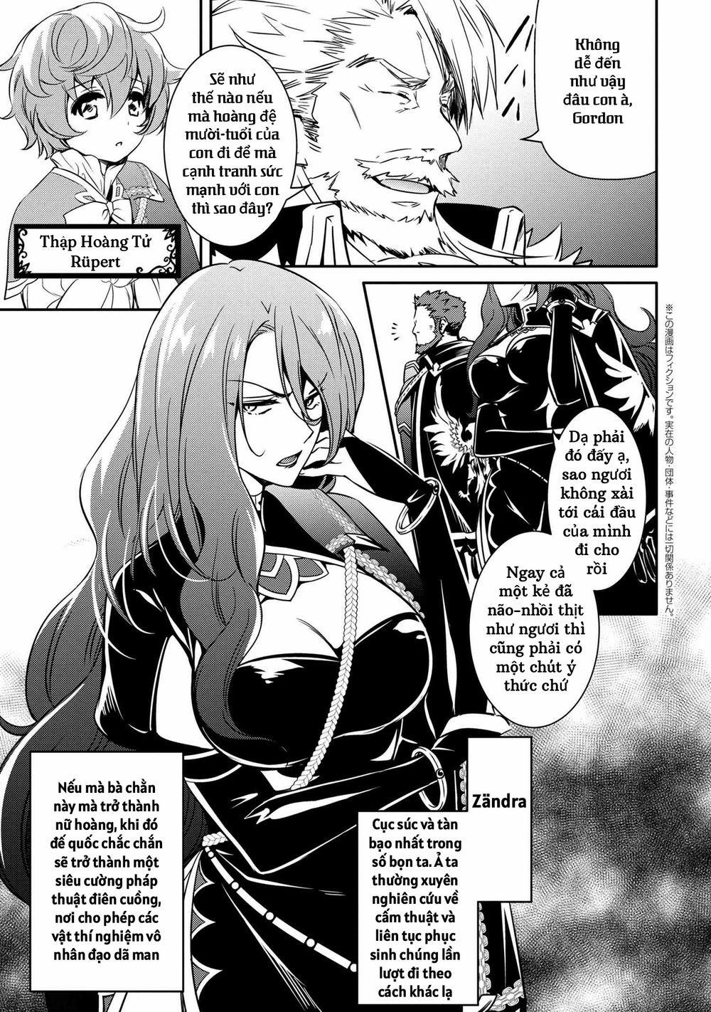 manhwax10.com - Truyện Manhwa Saikyou Degarashi Ouji No An’Yaku Teii Arasoi Munou Wo Enjiru Ss Rank Ouji Wa Koui Keishou-Sen Wo Kage Kara Shihai Suru Chương 9 Trang 3