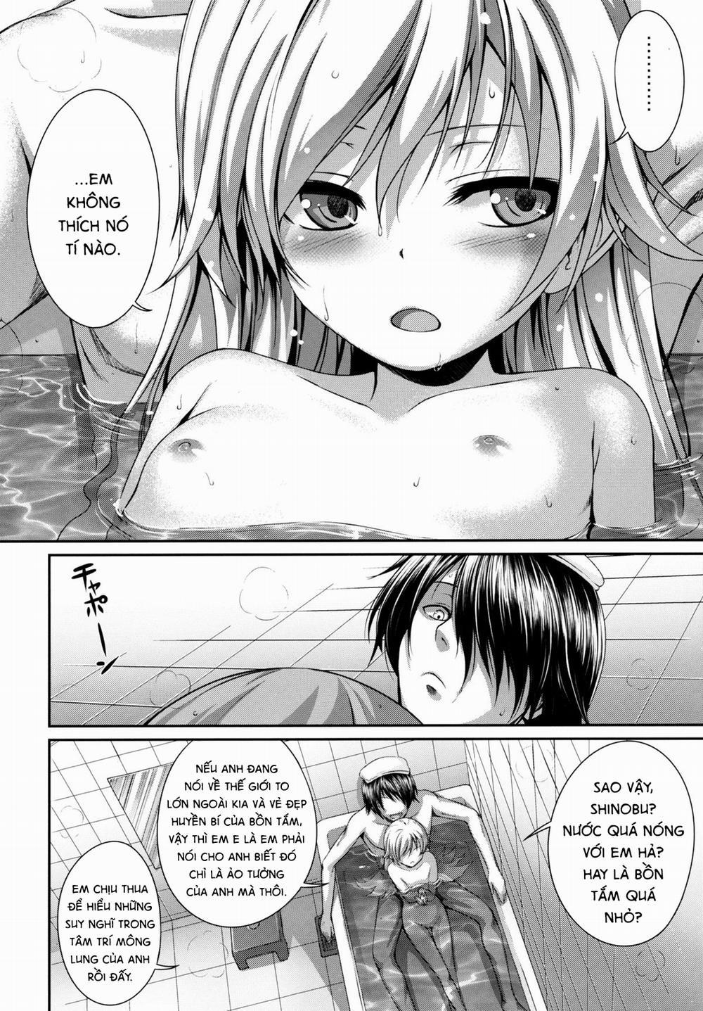 manhwax10.com - Truyện Manhwa SAKKN - Shinobu No Araragi Koyomi Kansatsu Nikki (Bakemonogatari) Chương Oneshot Trang 4