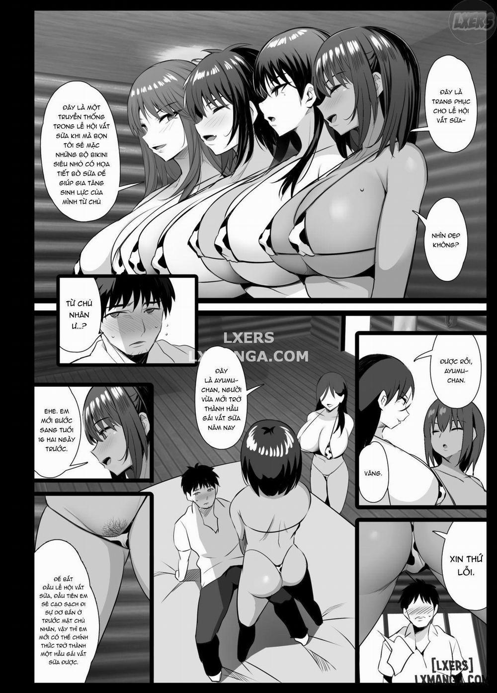 manhwax10.com - Truyện Manhwa Sakunyuu Mura Milking Village Chương Oneshot Trang 23