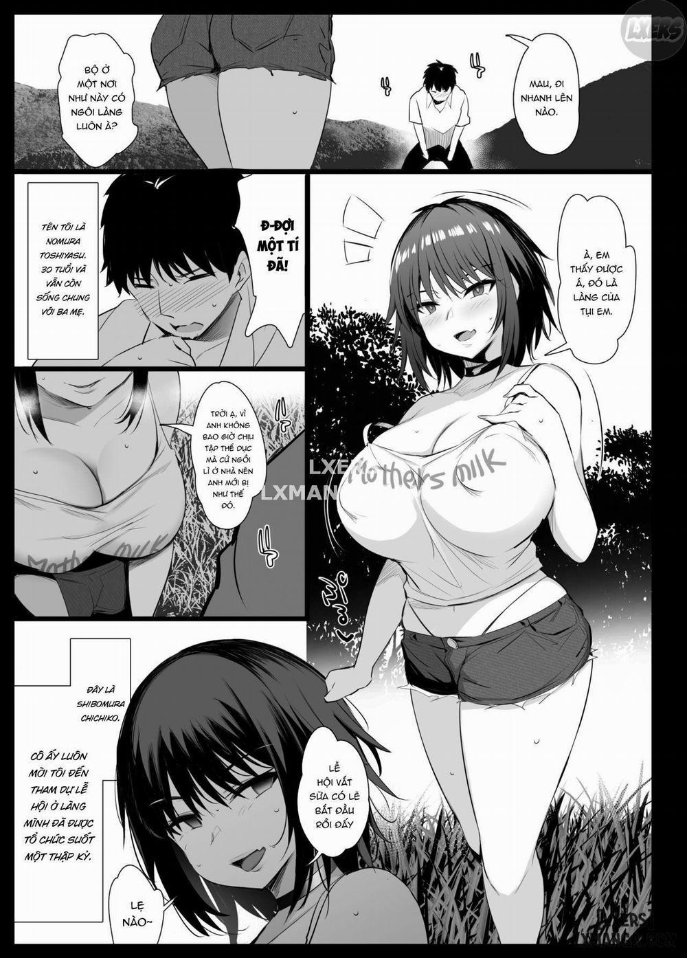 manhwax10.com - Truyện Manhwa Sakunyuu Mura Milking Village Chương Oneshot Trang 4