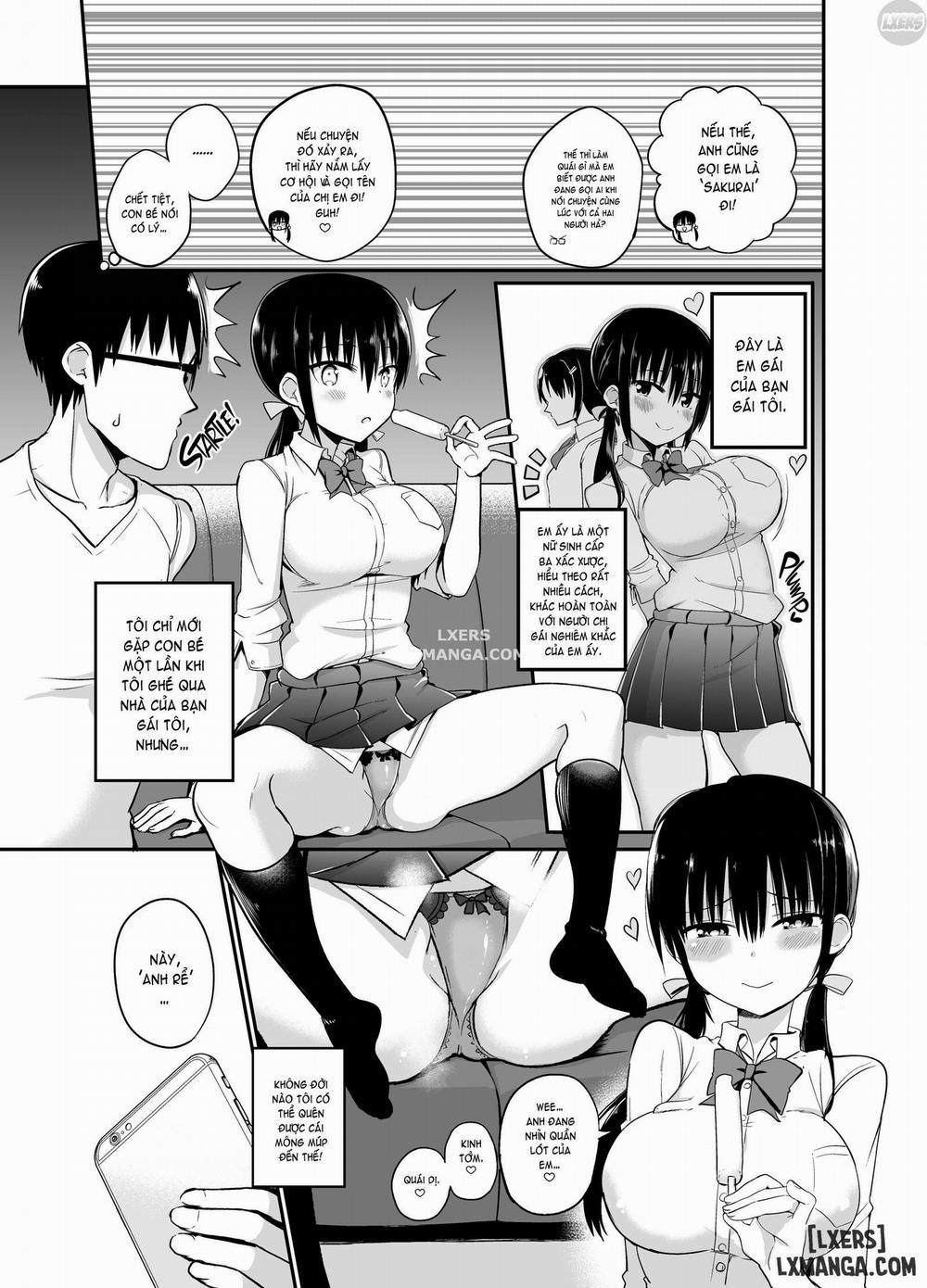 manhwax10.com - Truyện Manhwa Sakurai - My Girlfriend's Little Sister is a Hot Devil Chương Oneshot Trang 4