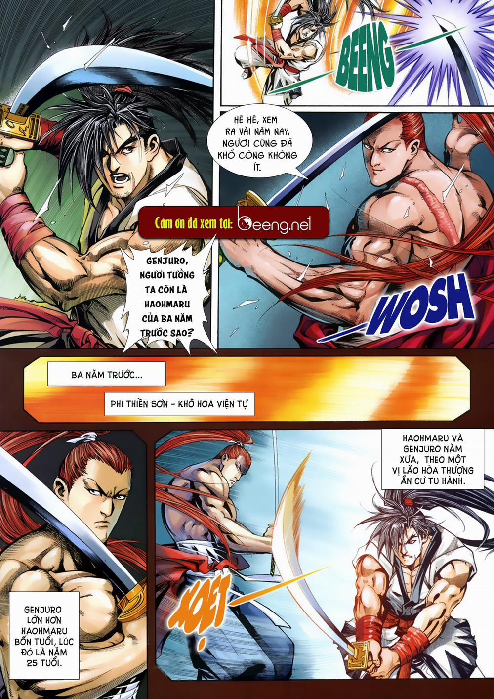 manhwax10.com - Truyện Manhwa Samurai Shodown Chương 4 Trang 1