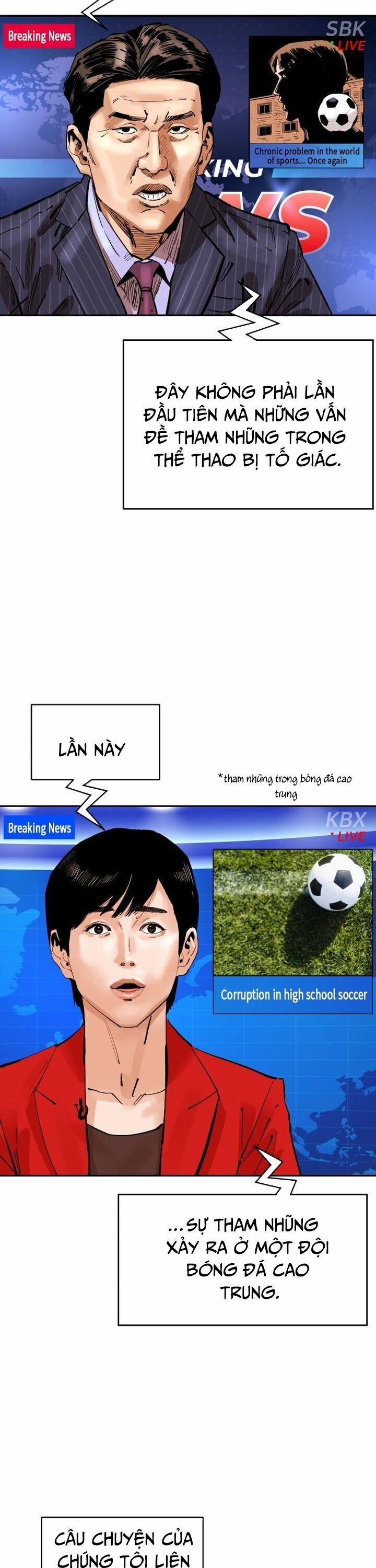 manhwax10.com - Truyện Manhwa Sân Cỏ Chiến Kí Chương 157 Trang 4