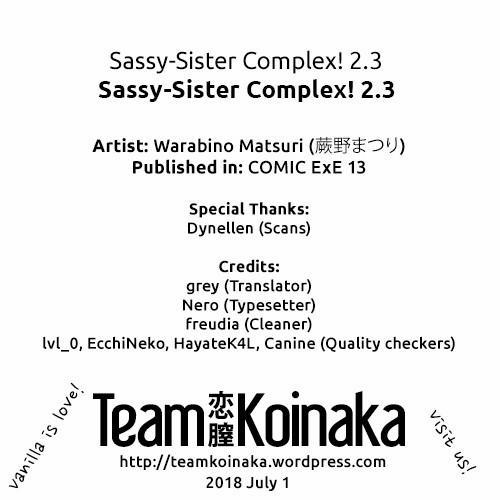 manhwax10.com - Truyện Manhwa Sassy-Sister Complex! 2.3 Chương Oneshot Trang 6