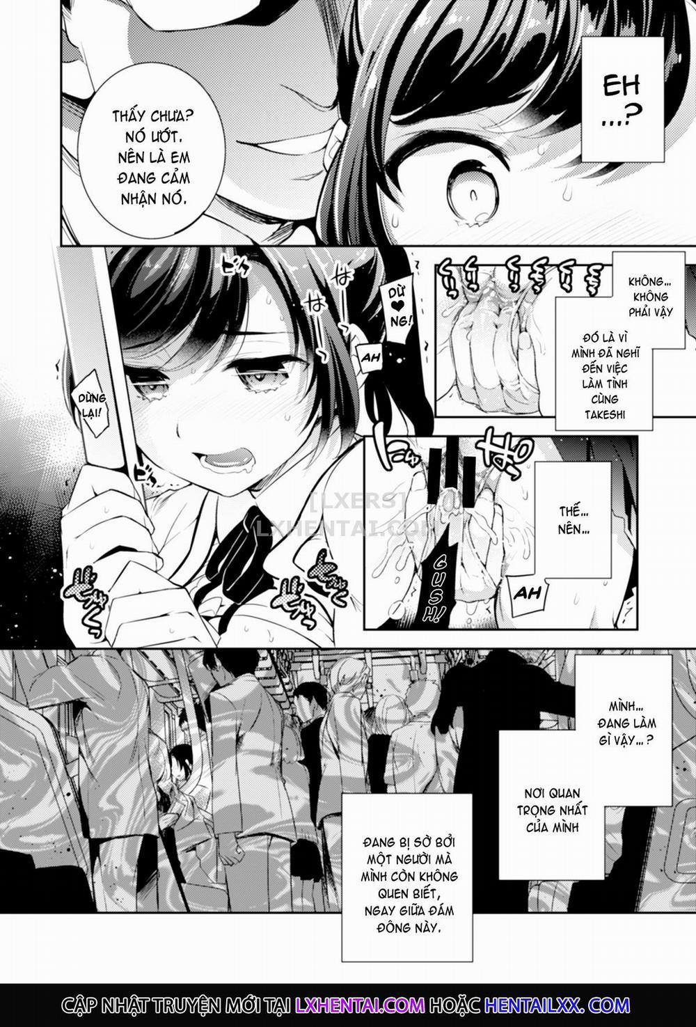 manhwax10.com - Truyện Manhwa Sayuri - Kareshi to Hatsu H Mokuzen ni Chikan ni NTR-reta Shoujo Chương 1 Trang 11