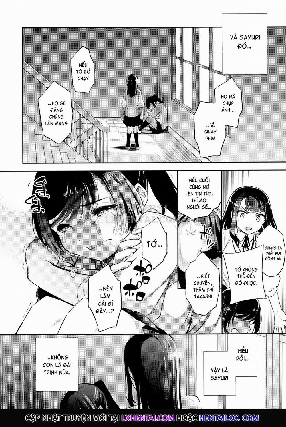 manhwax10.com - Truyện Manhwa Sayuri - Kareshi to Hatsu H Mokuzen ni Chikan ni NTR-reta Shoujo Chương 4 Getting Fucked With The Girl She Tried To Save Trang 5