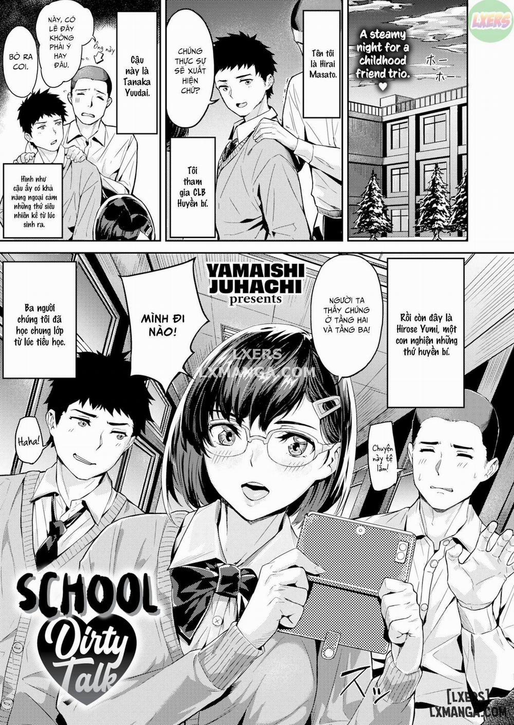 manhwax10.com - Truyện Manhwa School Dirty Talk Chương Oneshot Trang 1