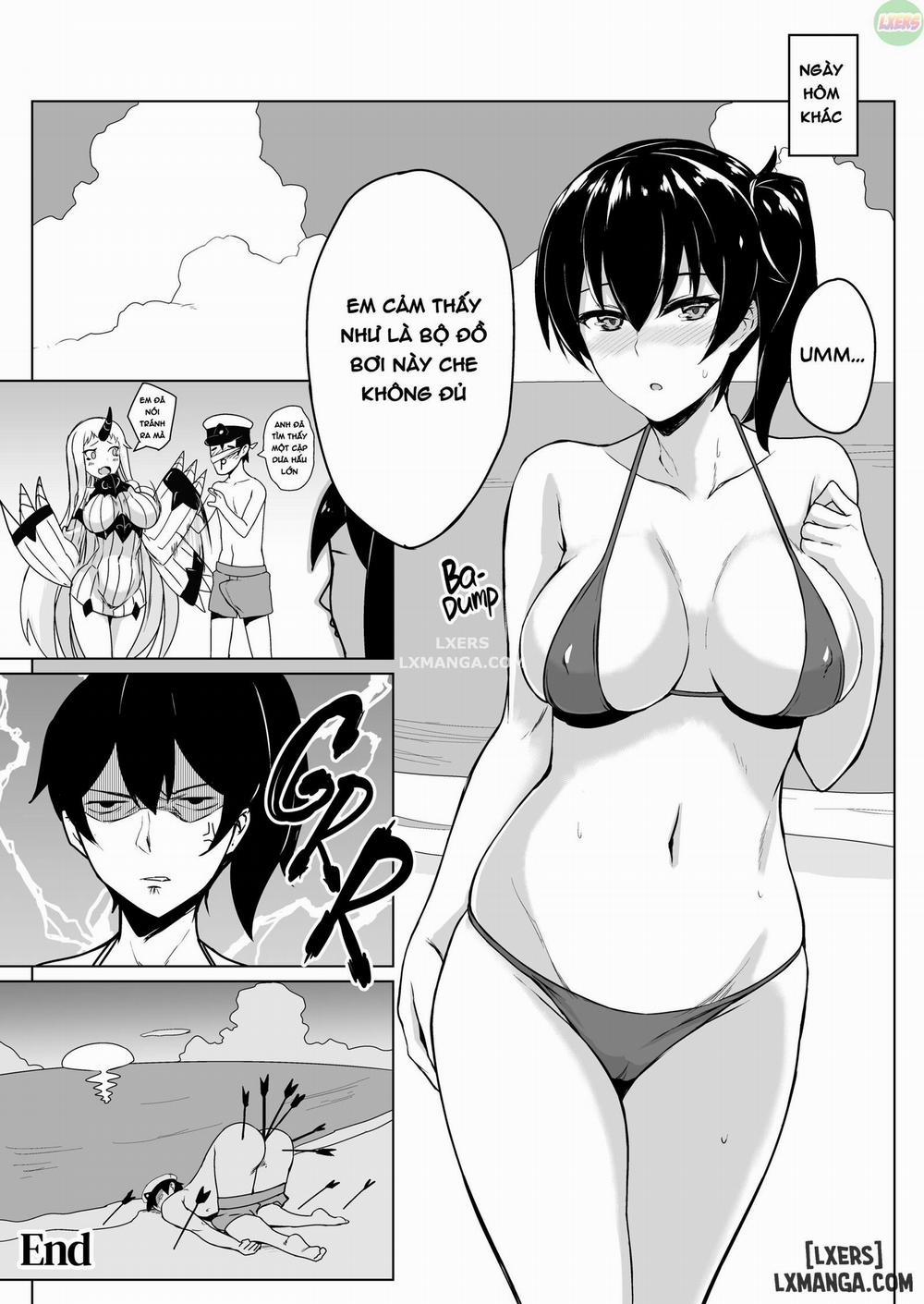 manhwax10.com - Truyện Manhwa Secretary Ship Kaga's Summer Vacation Chương Oneshot Trang 20