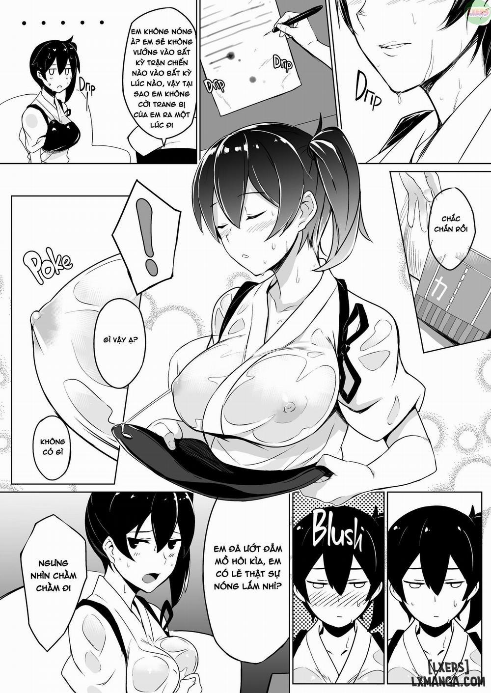 manhwax10.com - Truyện Manhwa Secretary Ship Kaga's Summer Vacation Chương Oneshot Trang 4