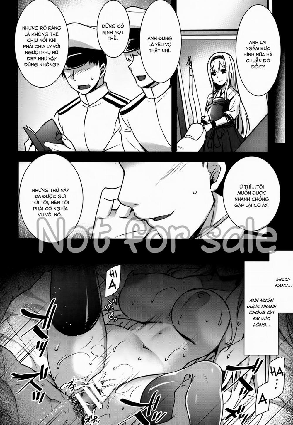 manhwax10.com - Truyện Manhwa Seisai Kuubo Ga Netoraremashite ~Shoukaku Hen~ (Kancolle) Chương Oneshot Trang 14