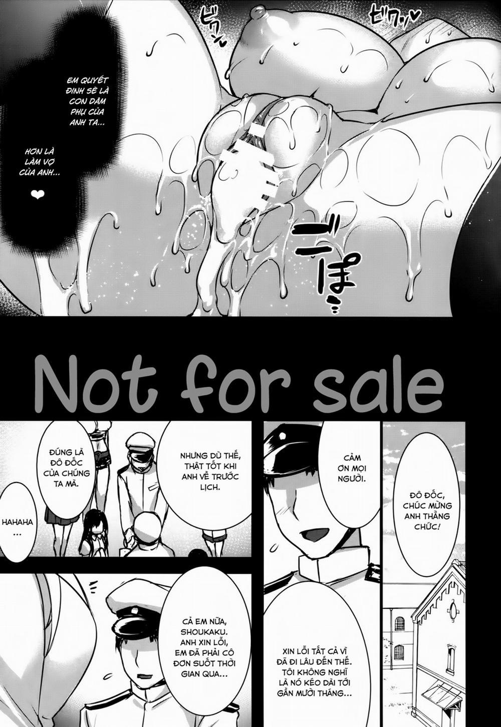 manhwax10.com - Truyện Manhwa Seisai Kuubo Ga Netoraremashite ~Shoukaku Hen~ (Kancolle) Chương Oneshot Trang 23