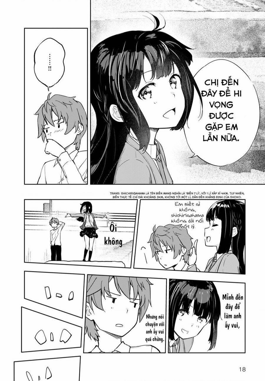 Seishun Buta Yarou Wa Yumemiru Shoujo No Yume Wo Minai Chương 4 Trang 19