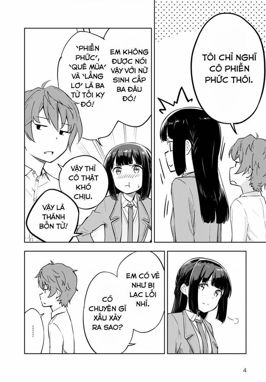 manhwax10.com - Truyện Manhwa Seishun Buta Yarou Wa Yumemiru Shoujo No Yume Wo Minai Chương 4 Trang 5