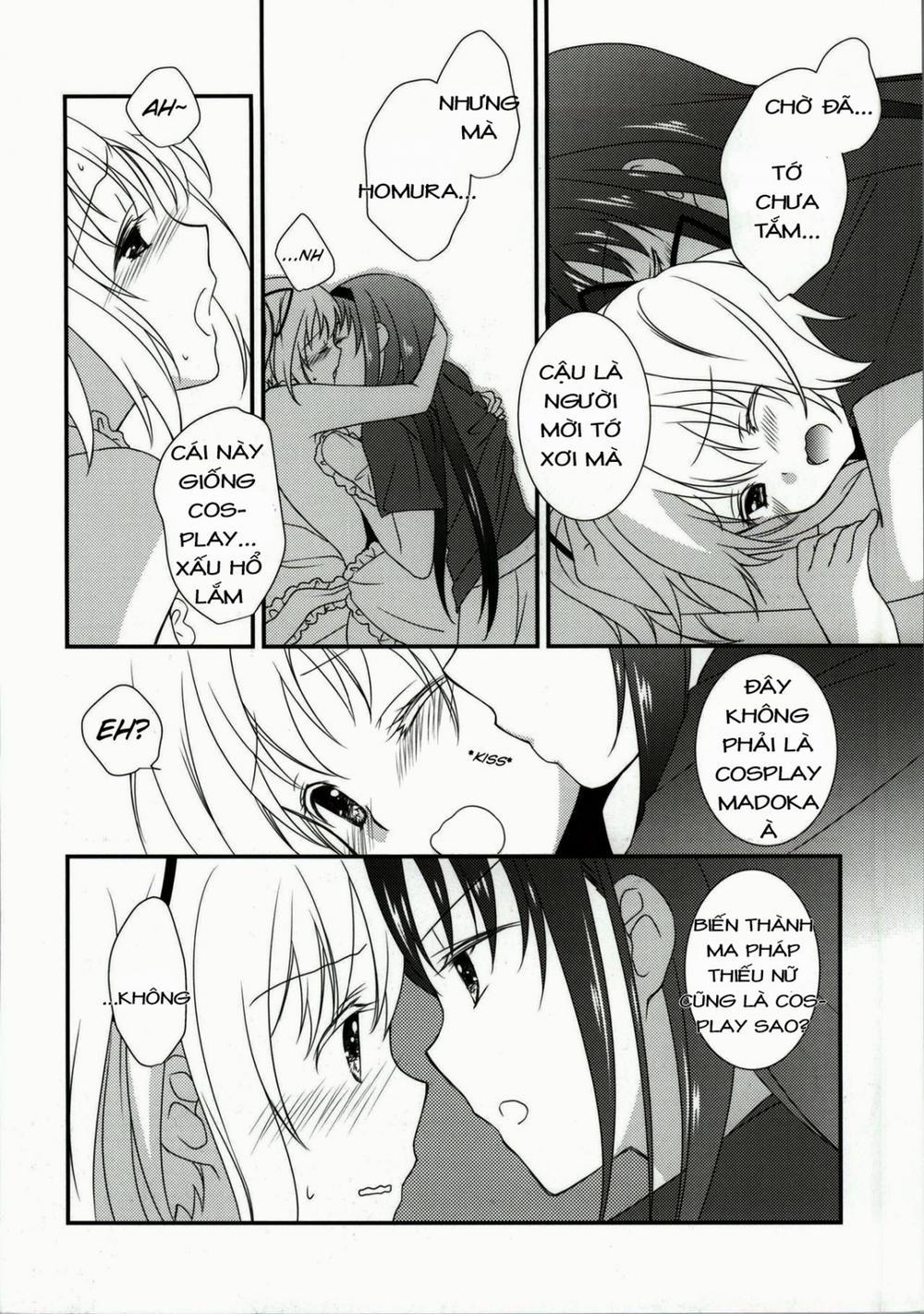 manhwax10.com - Truyện Manhwa Sengyou Shufu no Sentou Fuku wa (Mahou Shoujo Madoka Magica) Chương Oneshot Trang 19