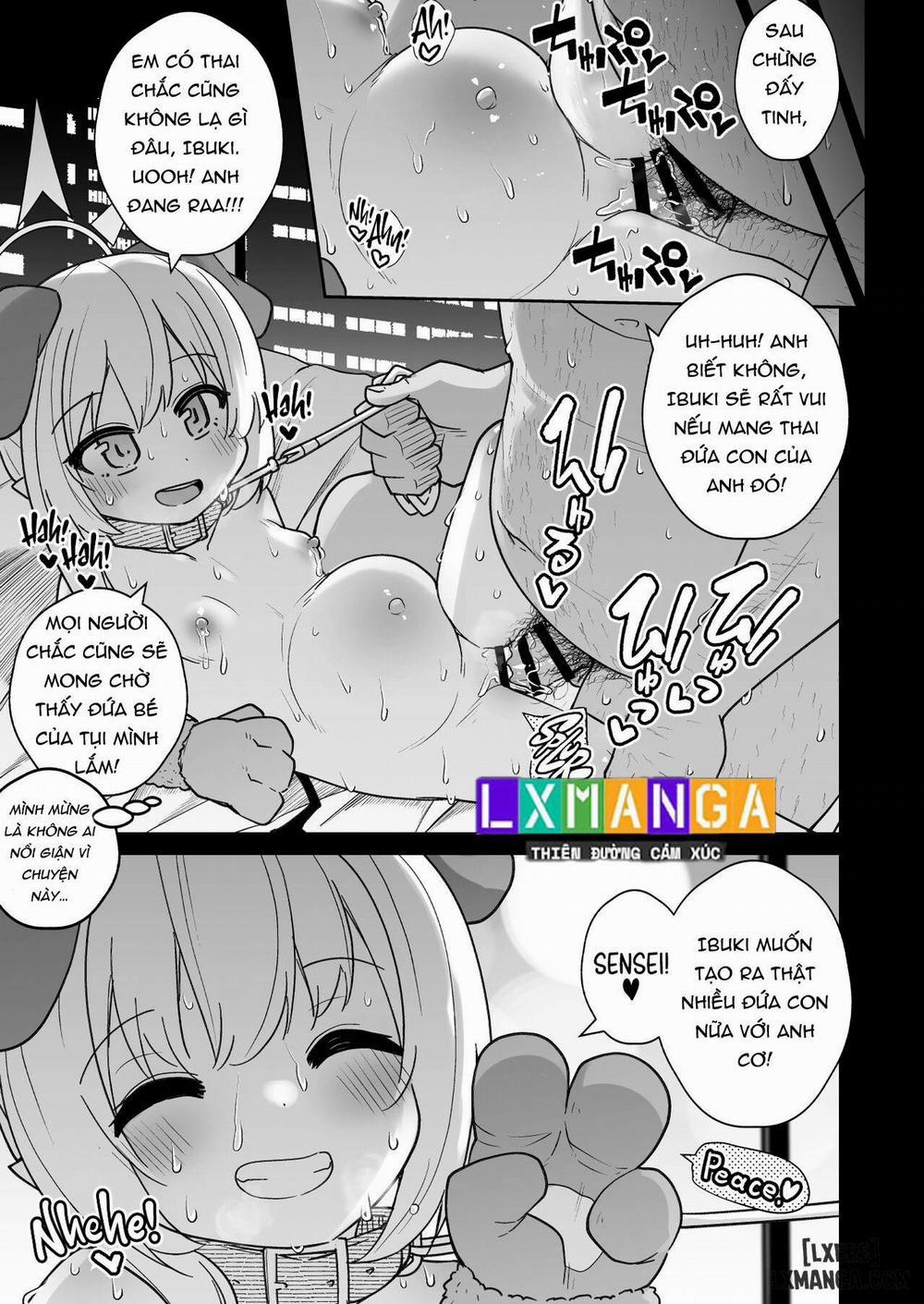 manhwax10.com - Truyện Manhwa Sensee Ibuki to Wanwan Gokko Shiyo? Chương Oneshot Trang 30