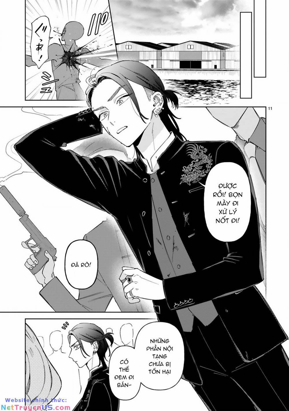 manhwax10.com - Truyện Manhwa Sewayaki Mafia To Hakkou Shoujo Chương 4 Trang 13