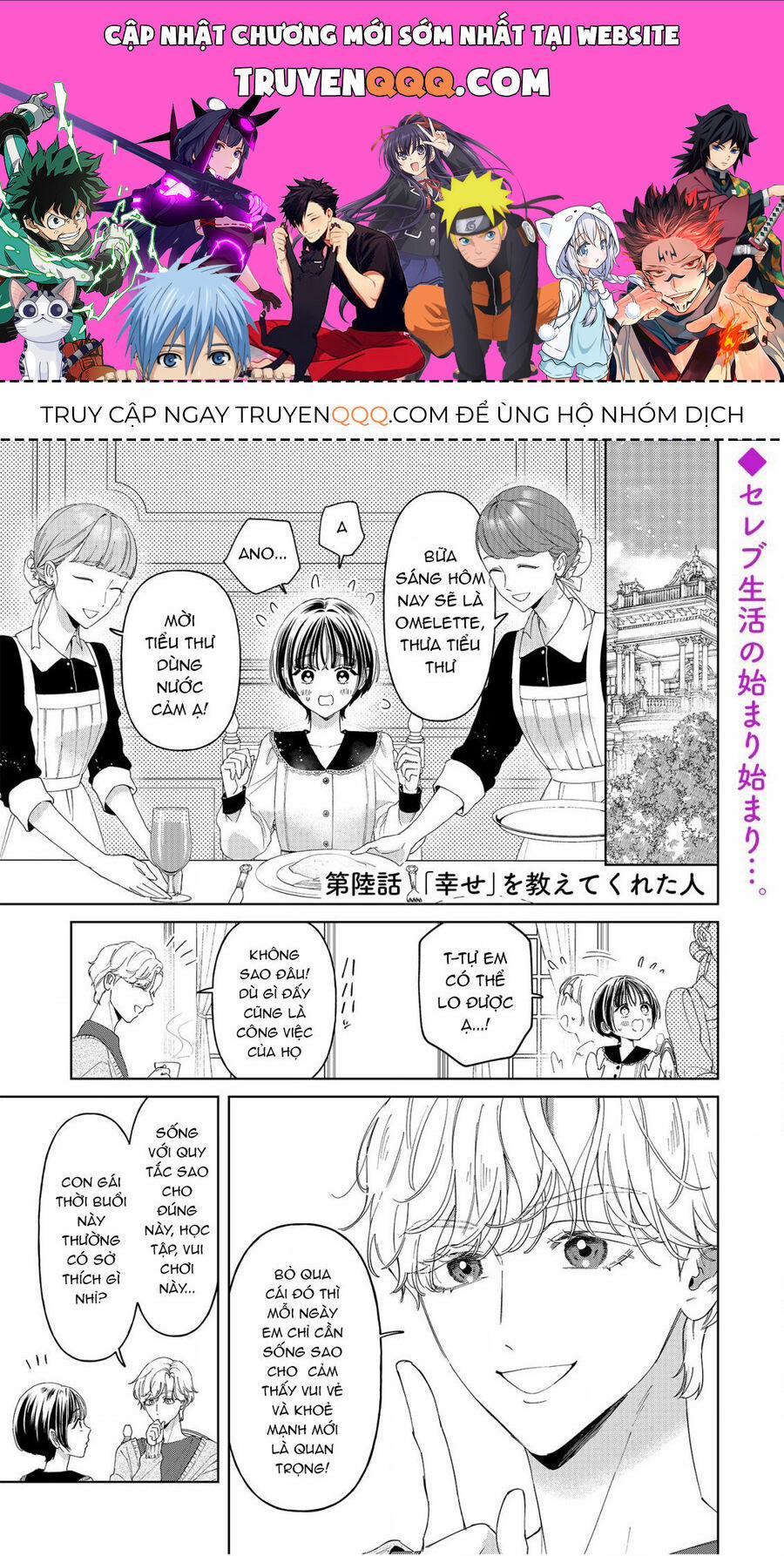 manhwax10.com - Truyện Manhwa Sewayaki Mafia To Hakkou Shoujo Chương 6 Trang 1