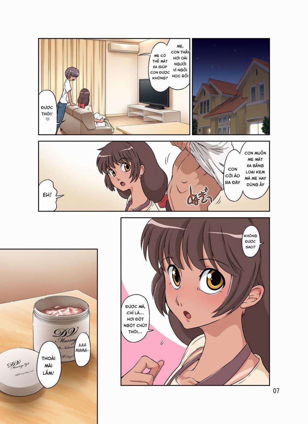 manhwax10.com - Truyện Manhwa Sewayaki Mama, Musuko ni Hamerareru Chương 1 FullColor Trang 8