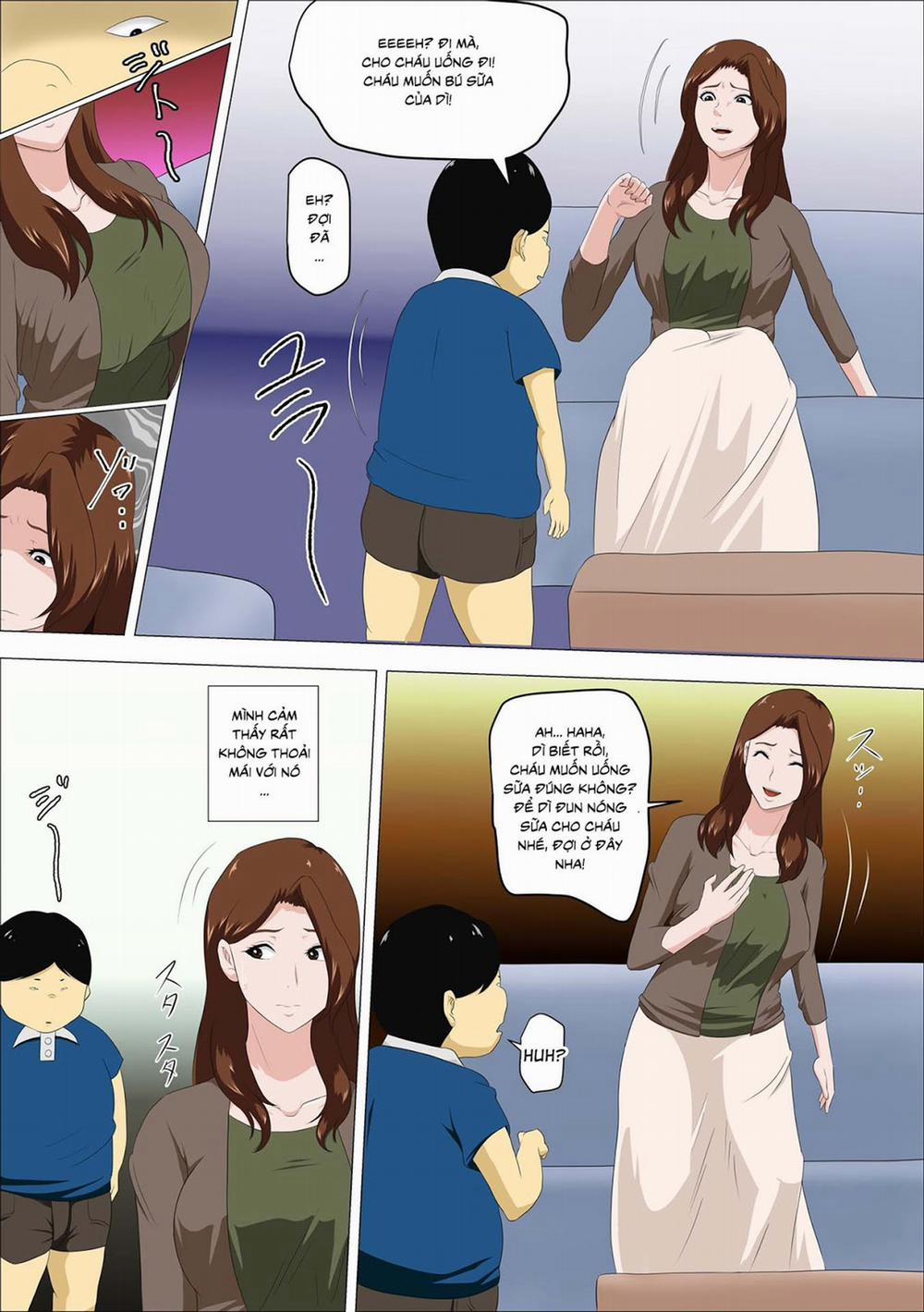 manhwax10.com - Truyện Manhwa Shachou no Musuko o Azukattara Bonyuu o Suwareta Bakari ka Chương Oneshot Full Color Trang 8