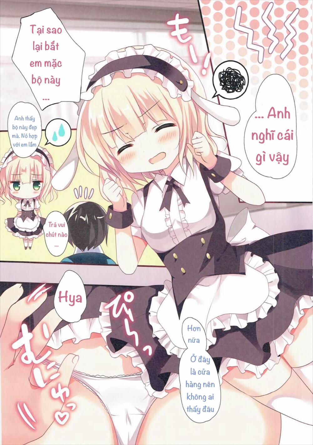 manhwax10.com - Truyện Manhwa Sharo-Chan To Koibito Gokko (Gochuumon wa Usagi desu ka?) Chương Oneshot Trang 4