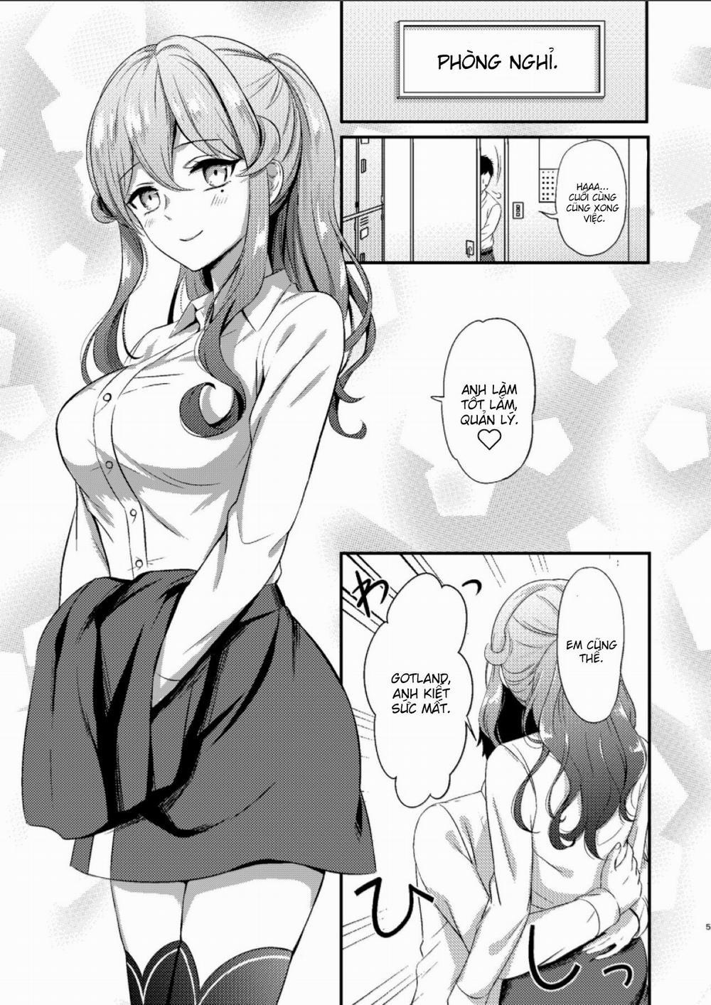 manhwax10.com - Truyện Manhwa Shigoto Owari no Got-chan Kantai Collection -KanColle-) Chương Oneshot Trang 5