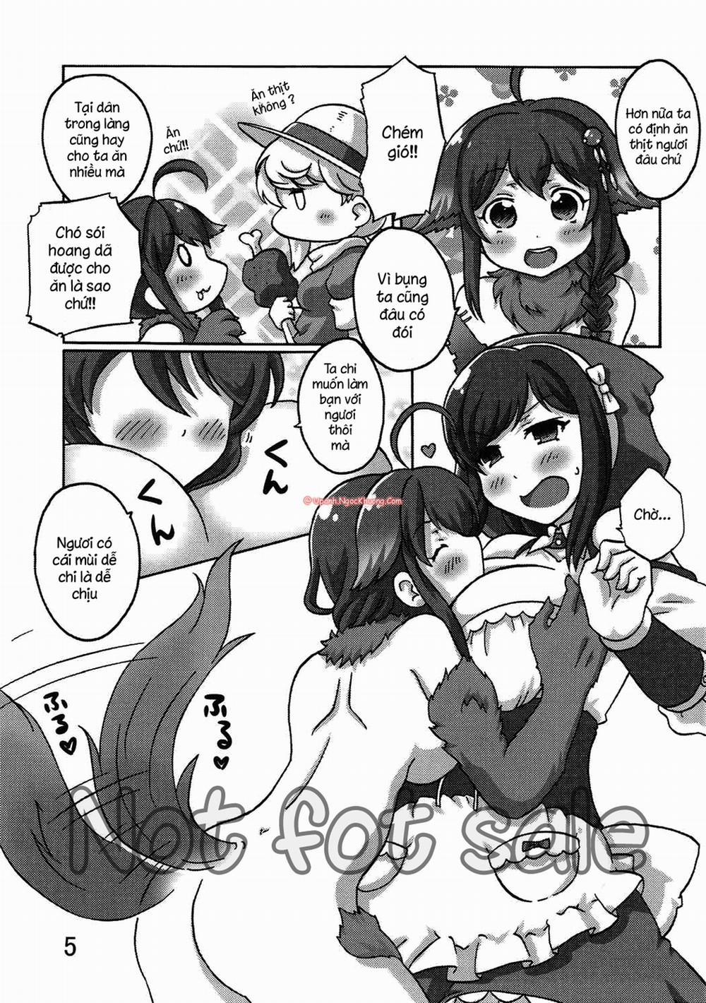 manhwax10.com - Truyện Manhwa Shigure wa Ookami Zen Yamazukin-chan Ki oTsukete! (Kantai Collection -KanColle-) Chương Oneshot Trang 4