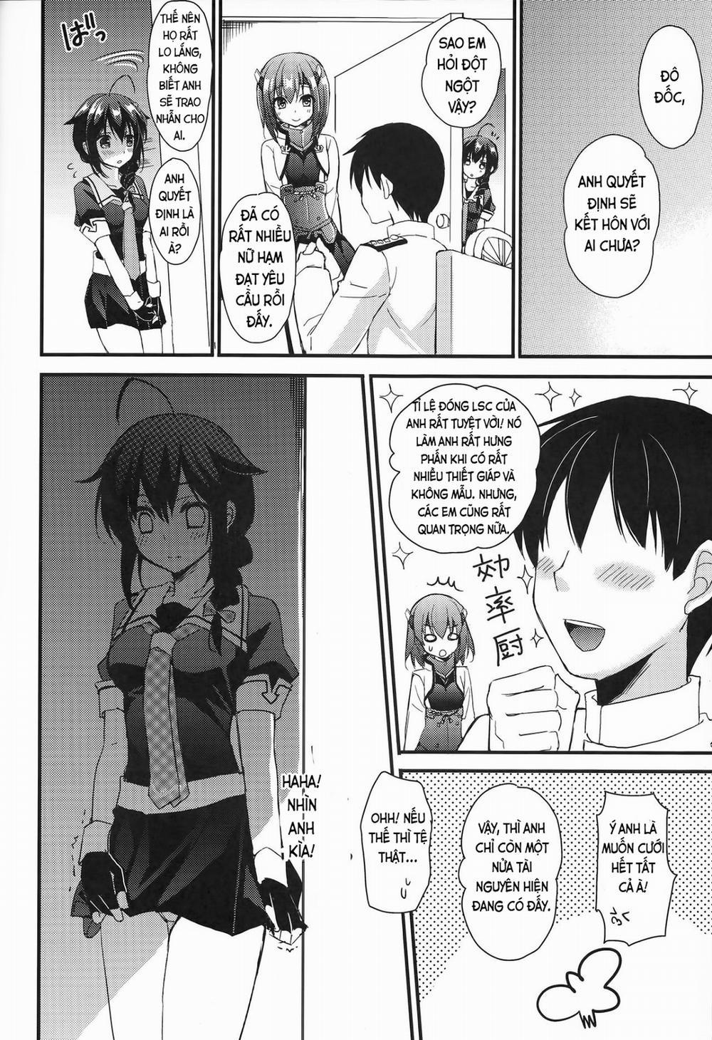 manhwax10.com - Truyện Manhwa Shigure Yandere (Kantai Collection) Chương Oneshot Trang 9