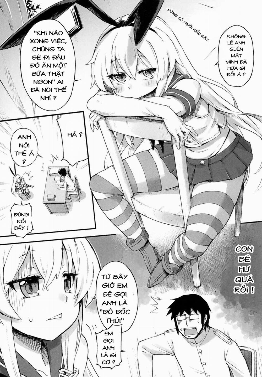 manhwax10.com - Truyện Manhwa Shimakaze-chan's Overtime (Kancolle) Chương oneshot Trang 6