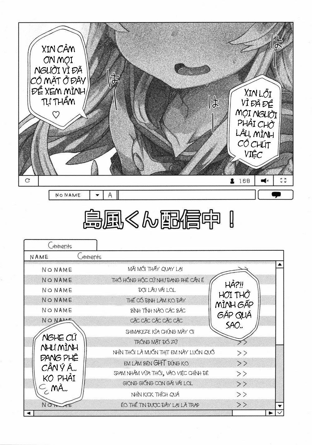 manhwax10.com - Truyện Manhwa Shimakaze-Kun Haishinchuu! (Kantai Collection) Chương Oneshot Trang 4