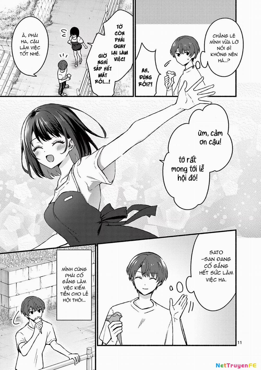 manhwax10.com - Truyện Manhwa Shiotaiou No Sato-San Ga Ore Ni Dake Amai Chương 38 Trang 13