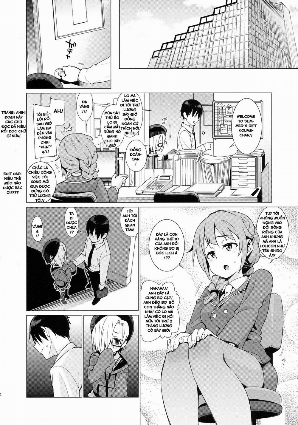 manhwax10.com - Truyện Manhwa Shirasaka Koume to no Kankei (The Idolmaster) Chương Oneshot Trang 7