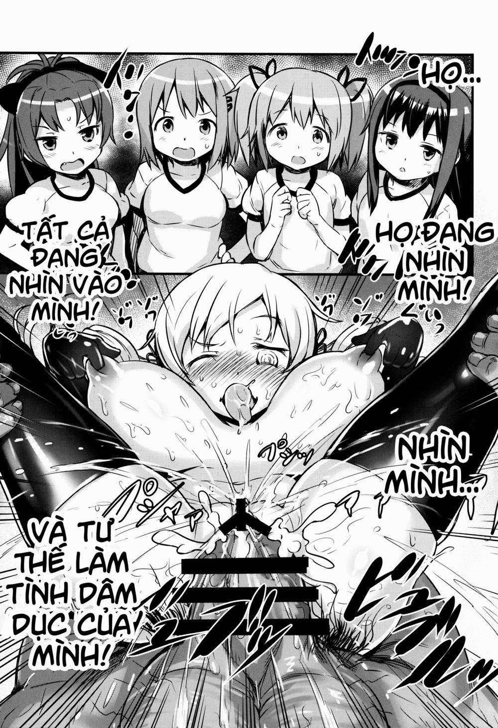 manhwax10.com - Truyện Manhwa Shiritsu Mitakihara Chuugaku 3-nensei Tomoe Mami Hentai AV Debut (Puella Magi Madoka Magica) Chương Oneshot Trang 36