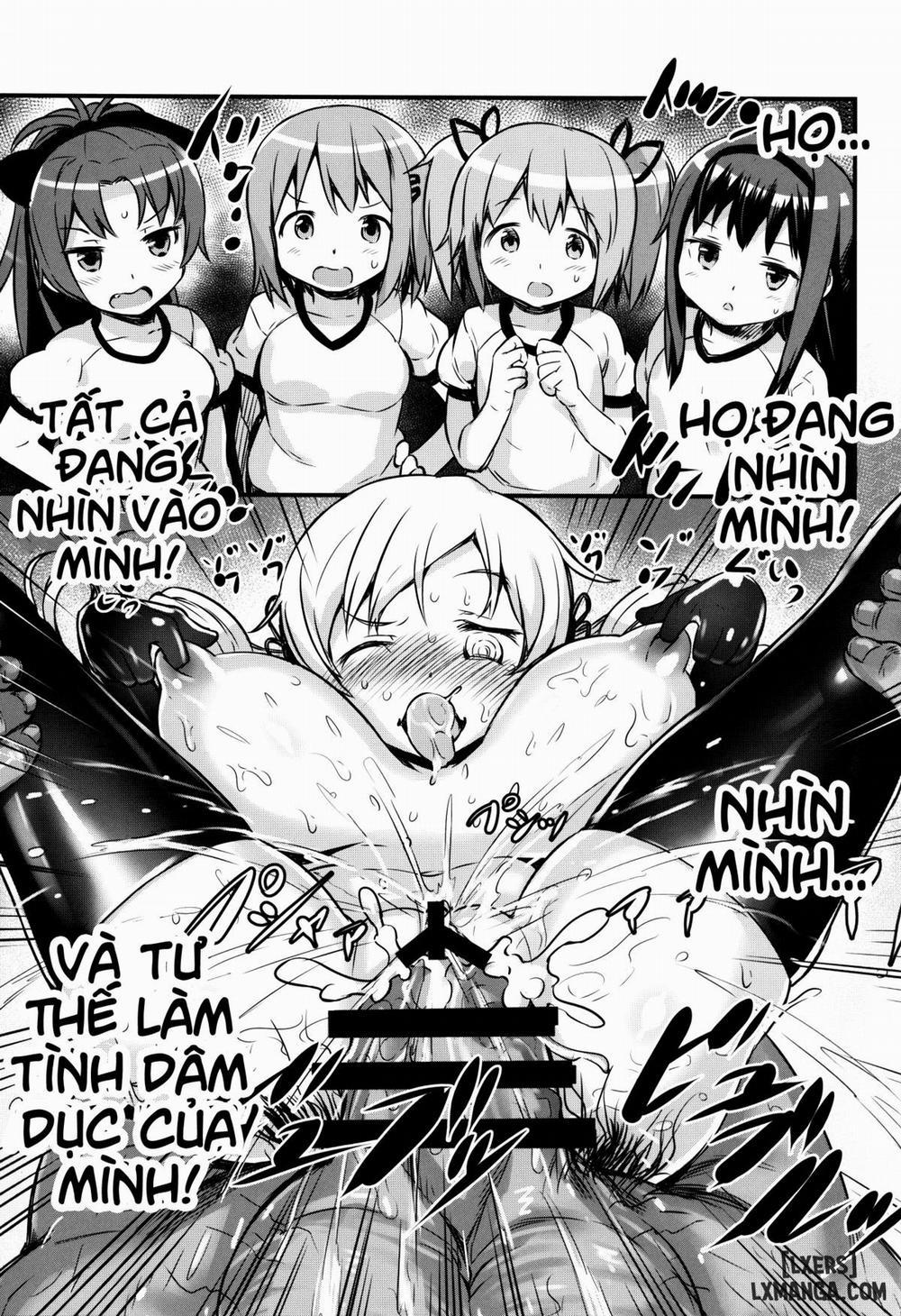 manhwax10.com - Truyện Manhwa Shiritsu Mitakihara Chuugaku 3-nensei Tomoe Mami Hentai AV Debut Chương Oneshot Trang 34