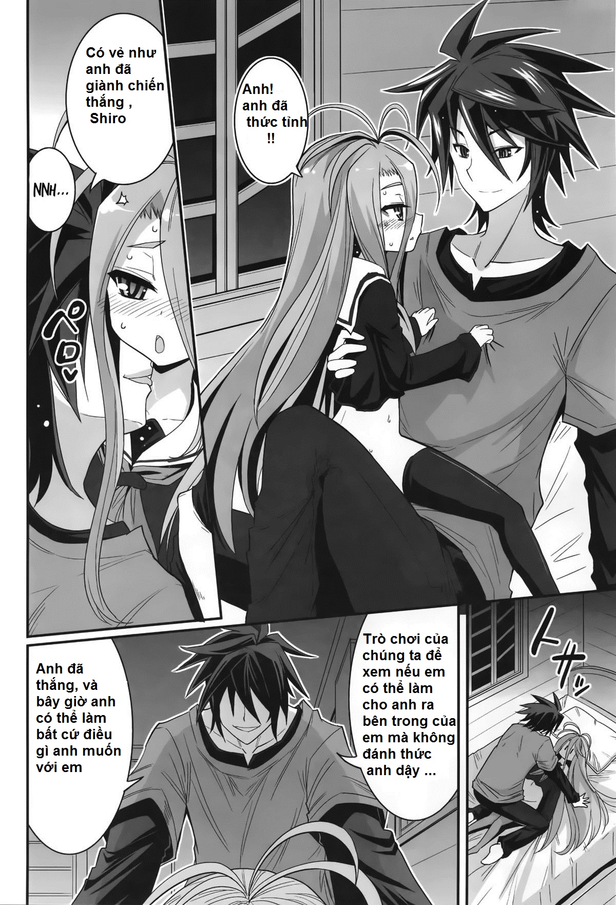 manhwax10.com - Truyện Manhwa Shiro-Chan Assaults The Sleeping (No Game No Life) Chương Oneshot Trang 15