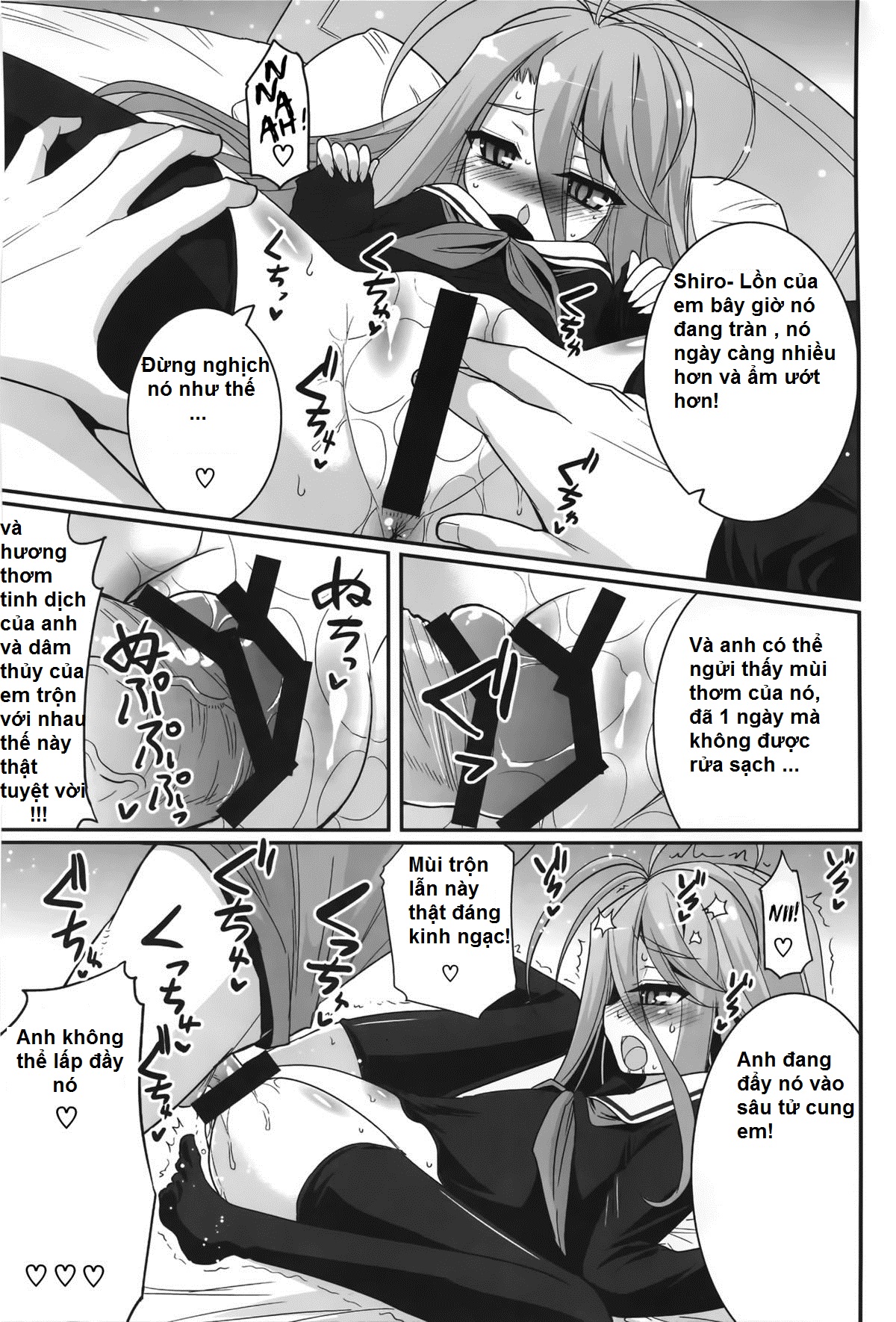 manhwax10.com - Truyện Manhwa Shiro-Chan Assaults The Sleeping (No Game No Life) Chương Oneshot Trang 16