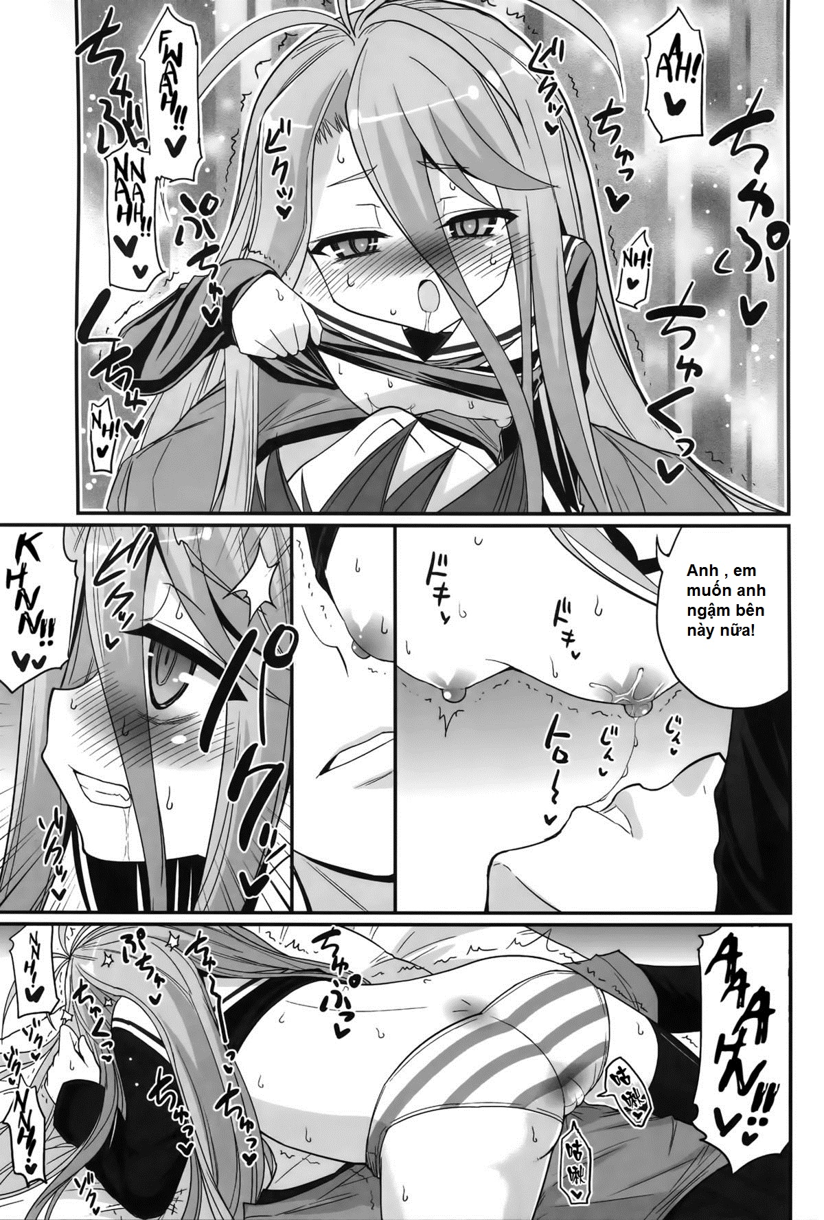 manhwax10.com - Truyện Manhwa Shiro-Chan Assaults The Sleeping (No Game No Life) Chương Oneshot Trang 8