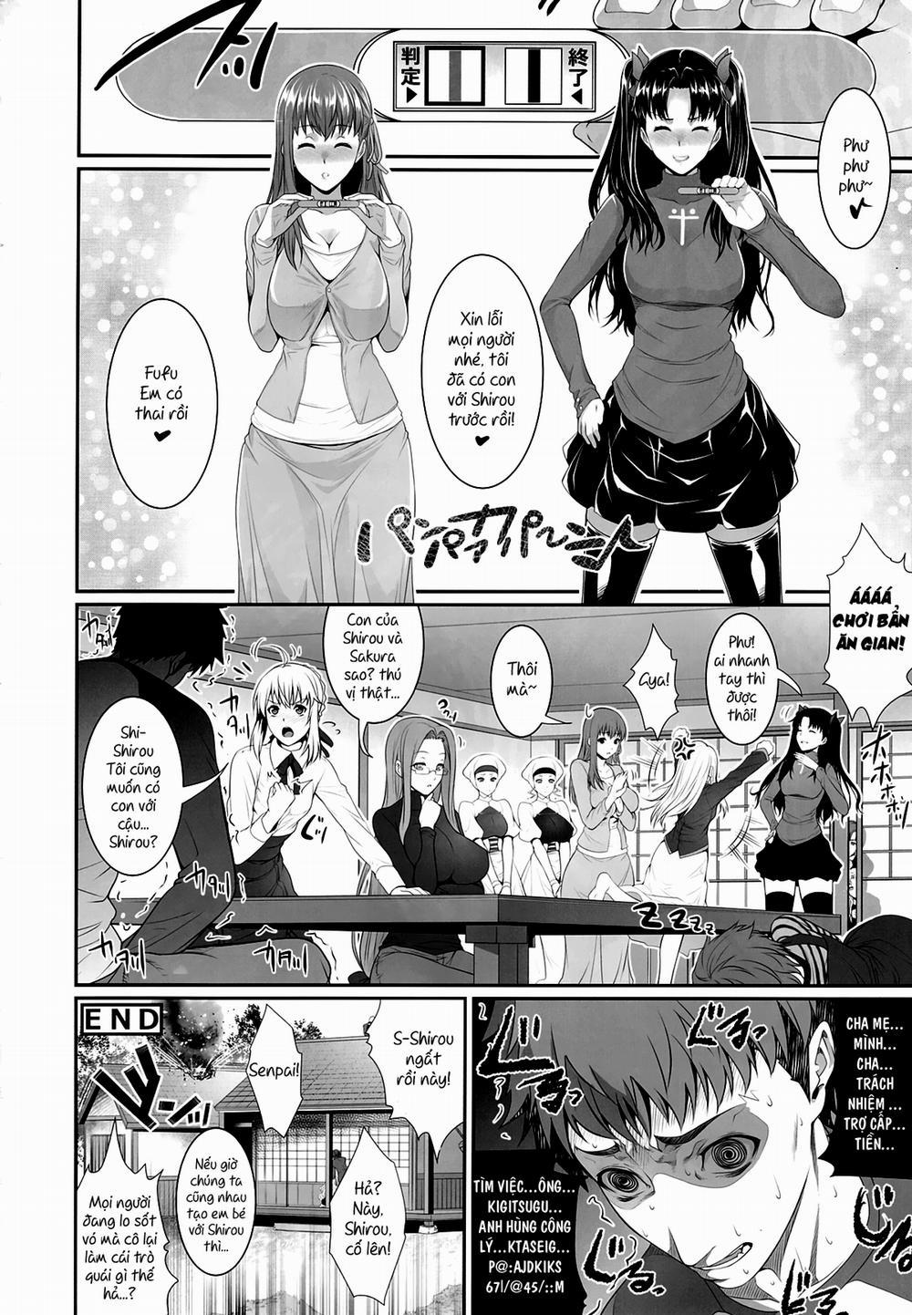 manhwax10.com - Truyện Manhwa Shirou-kun Harem!! (Fate/Stay night) Chương Oneshot Trang 30