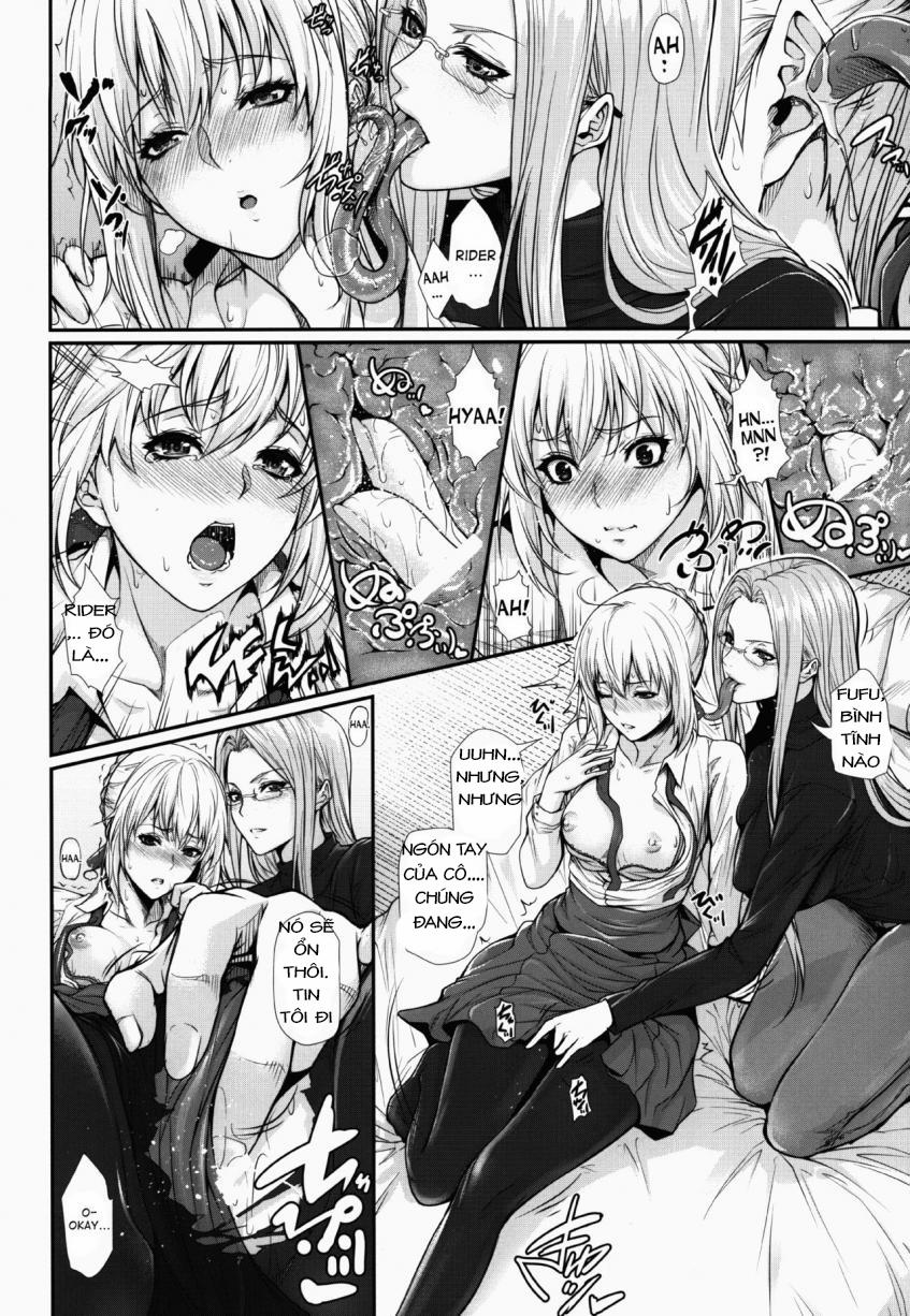 manhwax10.com - Truyện Manhwa Shirou-Kun Harem!! Servant Hen (Fate Hollow Ataraxia, Fate Stay Night) Chương Oneshot Trang 3