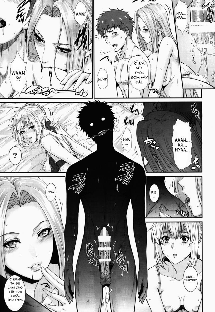 manhwax10.com - Truyện Manhwa Shirou-Kun Harem!! Servant Hen (Fate Hollow Ataraxia, Fate Stay Night) Chương Oneshot Trang 24